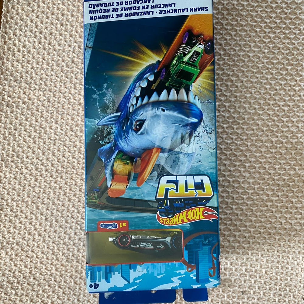 Hot Wheels Shark Launcher Playset